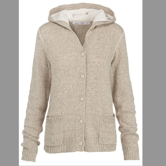 Woolrich cozy oatmeal sherpa cardigan hoodie - Picture 1 of 6